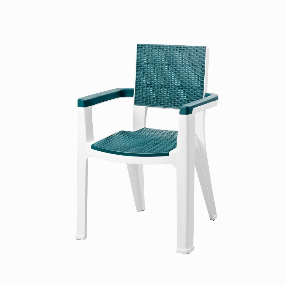 SILLA FERRARA BL/PETROLEO MQ