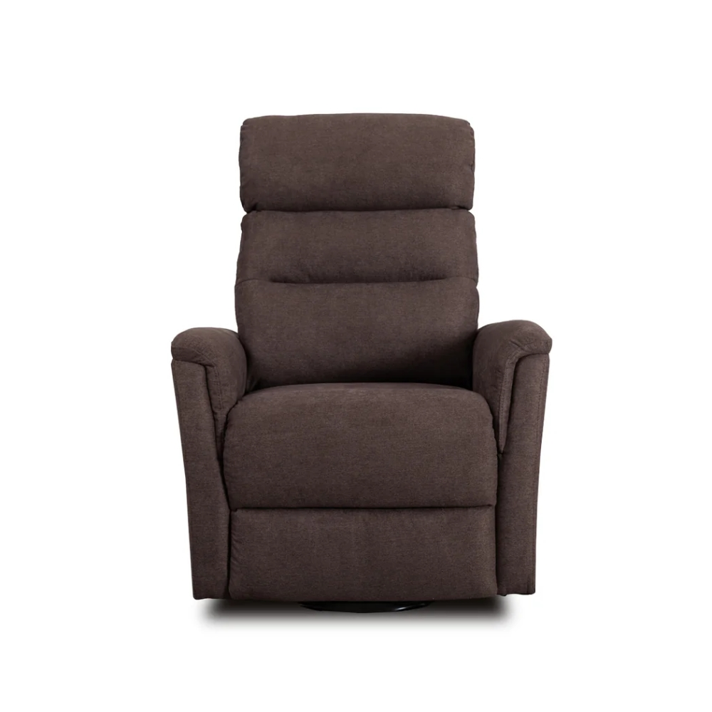 Sofá Reclinable Power Lift y Masajeador Chocolate