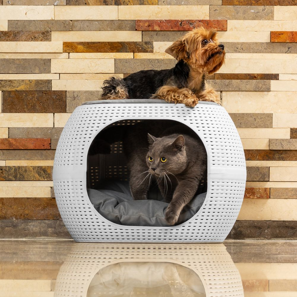 PET BED BLANCA