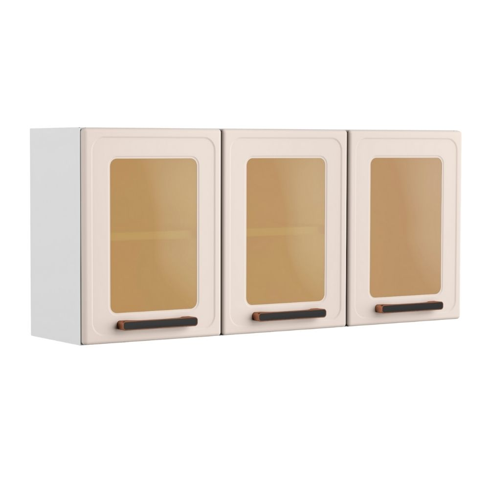 COLGANTE TRIPLE CON VIDRIO ORIGENES COLOR ARENA