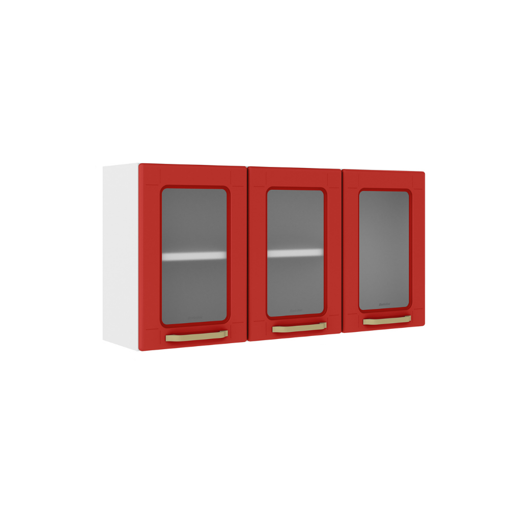 COLGANTE TRIPLE C/VD COLORS ROJO 105CMX52.5CMX28.3CM