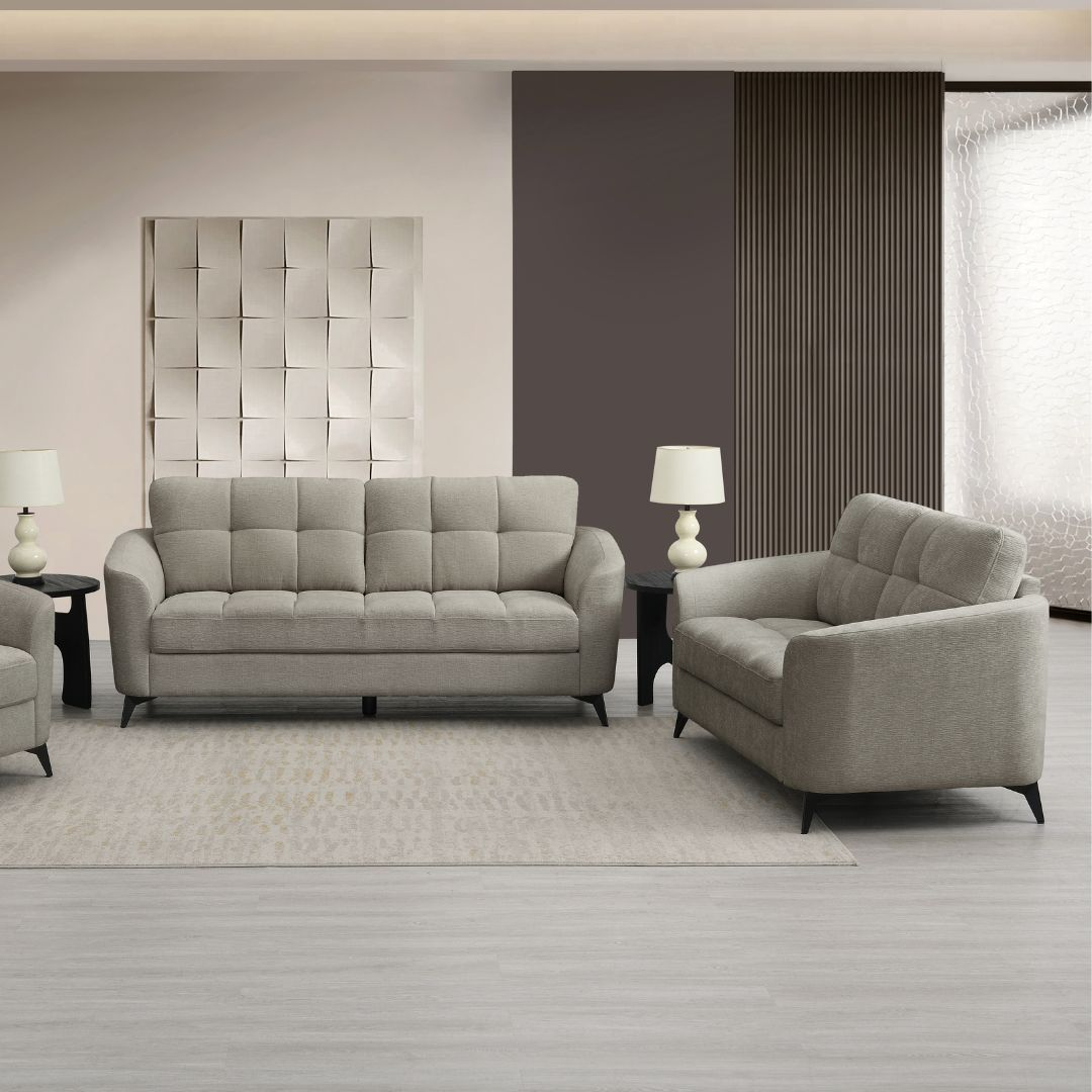 Juego de Sala Greta 5 Puestos Chocolate Claro