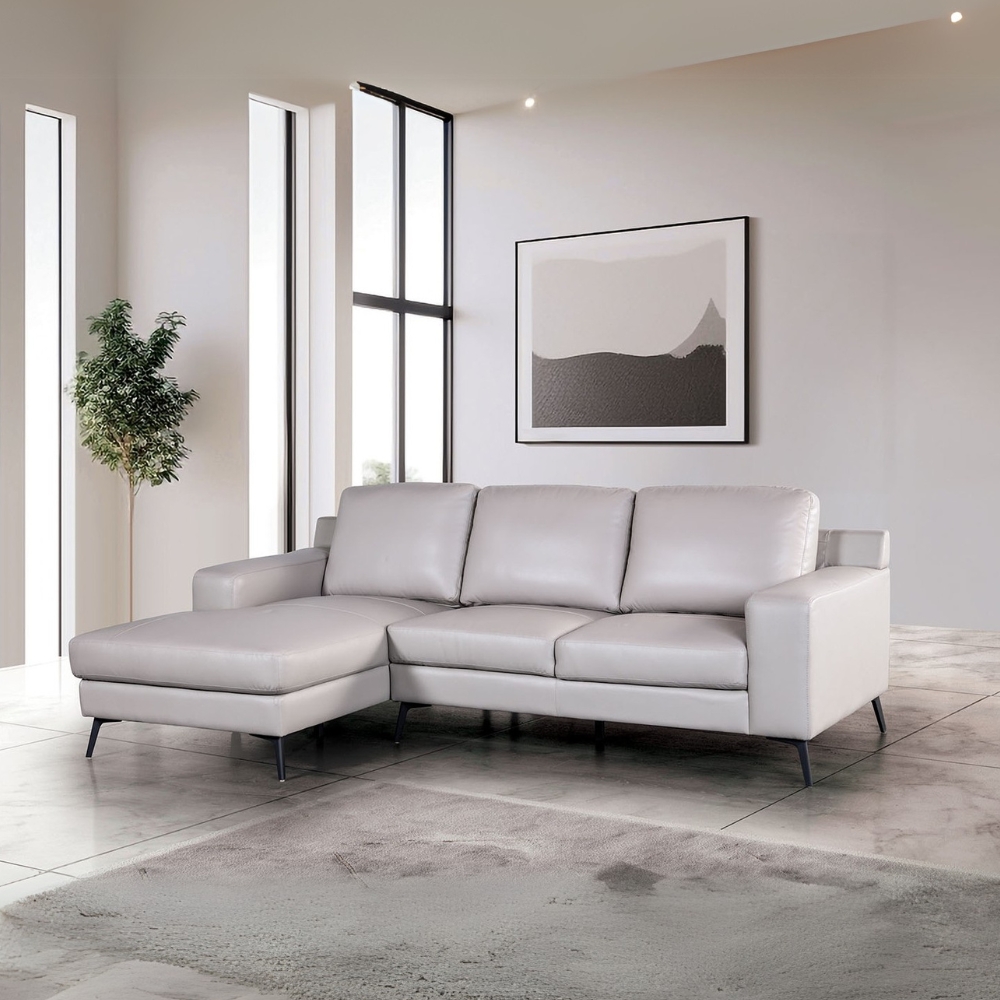 Sofá Chaise Inés Izquierdo – Estilo elegante en cuero