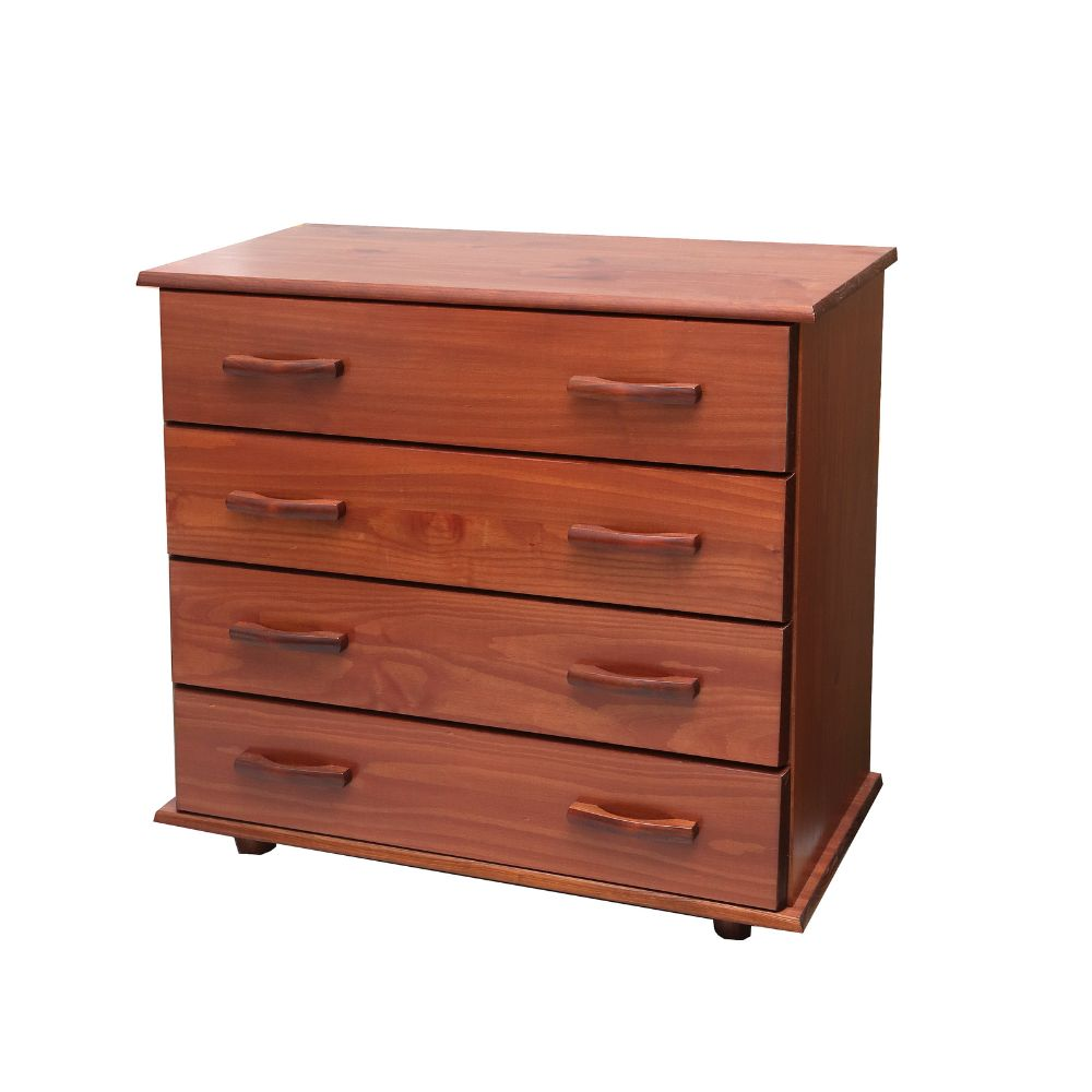 GAVETERO 4 GAVETAS CHOCO