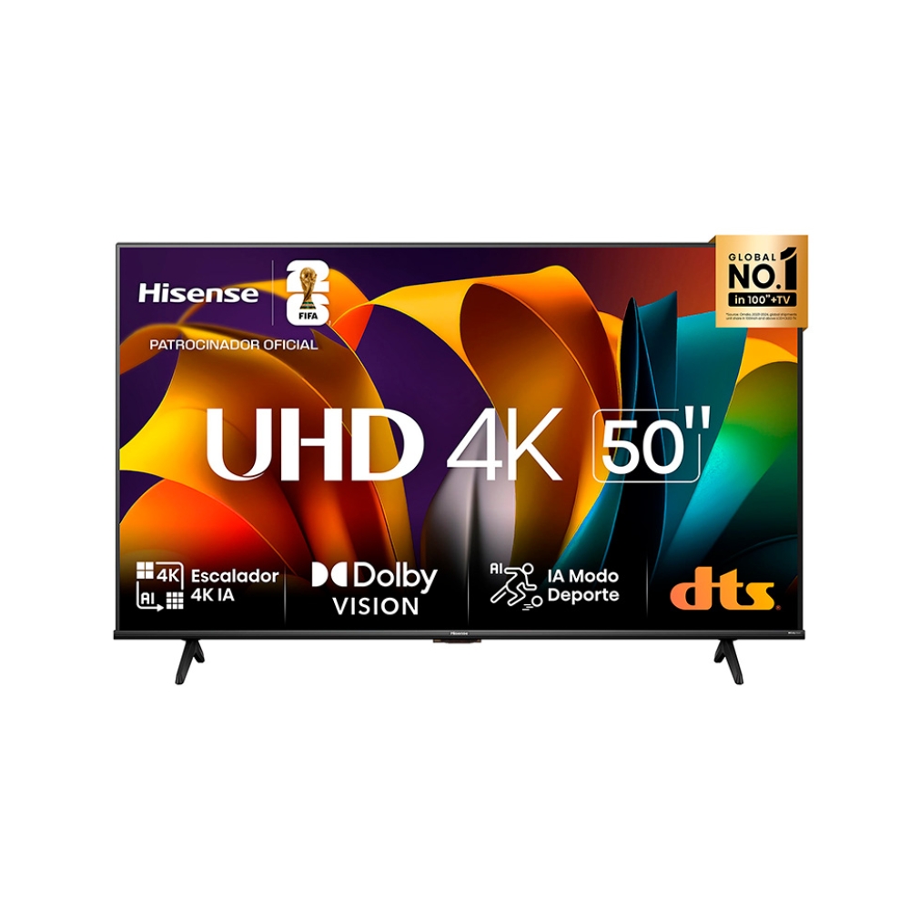 TV 50" 50A6NV UHD 4K Hisense