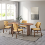 COMEDOR DAISY 4P AMARILLO