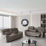 JUEGO SALA RECLINABLE 5 PUESTOS HOPE CHOCOLATE