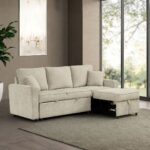 Sofá cama multifuncional Sofía beige