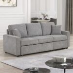 Sofá cama multifuncional Sofía gris